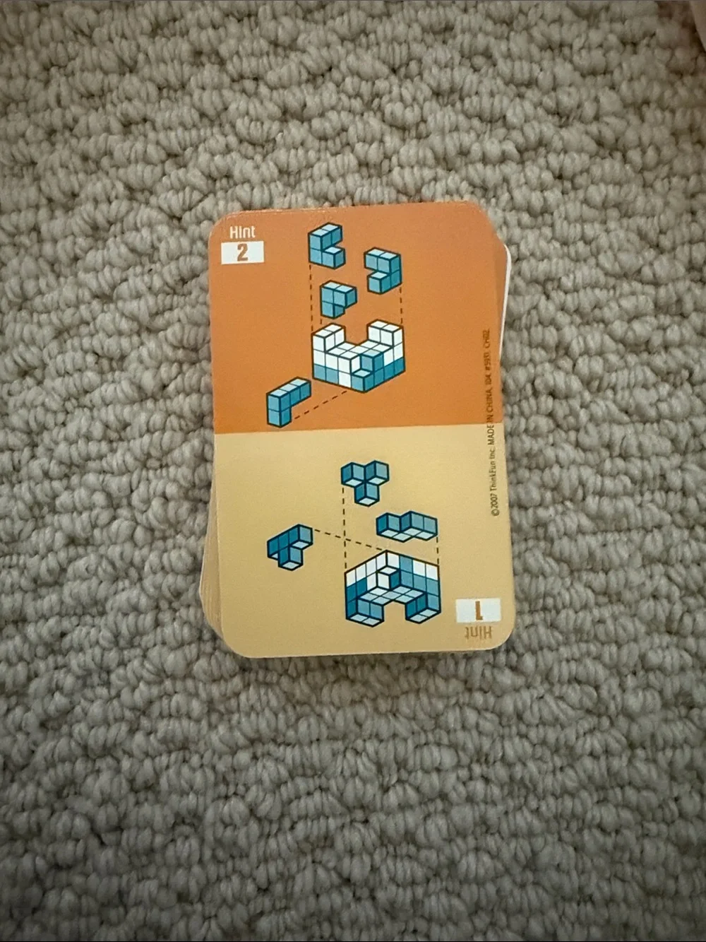 Thinkfun Block by Block Creative Puzzle Building Game 60 challenges
